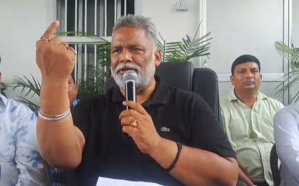 Pappu Yadav Attack on Central Ministers Bihar पप्पू यादव ने गिरिराज सिंह ललन सिंह मांझी पर साधा निशाना Purnia MP Pappu Yadav Press Conference after PM Modi Rally पप्पू यादव ने एम्स और स्टेडियम की मांग रखी घुसपैठ मुद्दे पर पप्पू यादव का पीएम मोदी पर सवाल