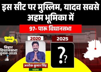 Paroo Vidhan Sabha Seat Bihar 2025, पारू विधानसभा चुनावी विश्लेषण, Muzaffarpur Paroo Election News, Ashok Kumar Singh Paroo BJP MLA, Mithilesh Prasad Yadav Paroo Assembly