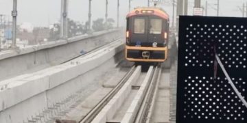 Patna Metro First Trial on Elevated Track पटना मेट्रो का सफल ट्रायल रन 2025 Patna Metro Inauguration News