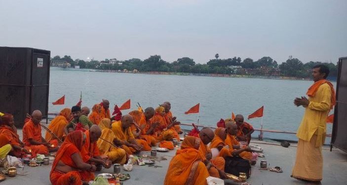Gaya Ji Pitripaksh Mela 2025 Inauguration, गयाजी पितृपक्ष मेला 2025 शुभारंभ, Pind Daan Rituals Gaya, Vishnupad Mandir Pilgrimage 2025, Moksha Nagri Gaya Ji Festival