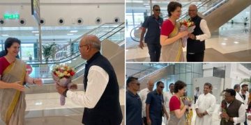 Priyanka Gandhi Bihar Women Samvad, प्रियंका गांधी शक्ति अधिकार रैली, Priyanka Gandhi Patna Event, Priyanka Gandhi Motihari Rally, Bihar Congress Women Empowerment