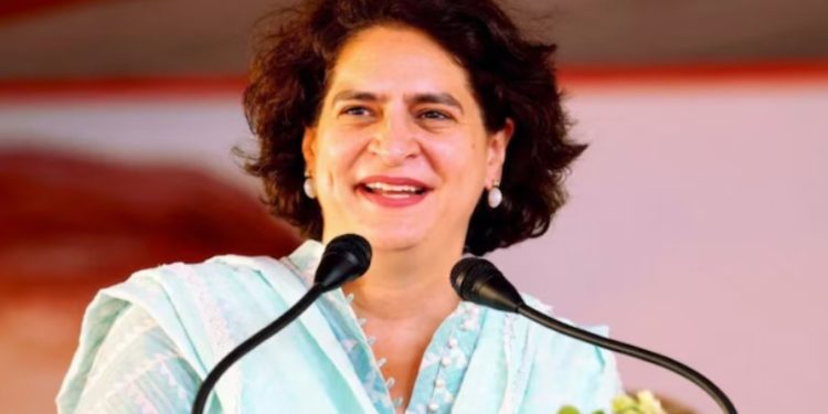 Priyanka Gandhi Motihari Rally 2025, Sadakat Ashram Women Dialogue, Congress Bihar Election Strategy, Gandhi Maidan Motihari Rally Stage Setup