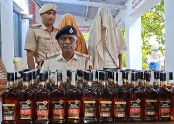 मोकामा शराब बरामदगी, हाथीदह थाना पुलिस कार्रवाई, बिहार में शराब तस्करी, पिकअप से बरामद शराब
