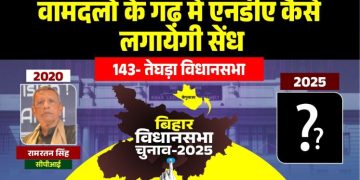 Teghra Vidhan Sabha Seat Bihar Election 2025 तेघड़ा विधानसभा सीट बेगूसराय Bihar Election CPI RJD BJP Teghra राम रतन सिंह विरेंद्र कुमार महतो चुनावी मुकाबला