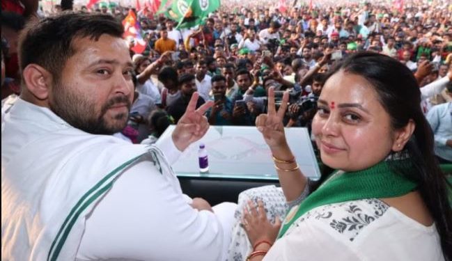 Tejashwi Yadav emotional statement, Rohini Acharya kidney donation, RJD Bihar news, लालू प्रसाद यादव family news, Bihar politics latest update