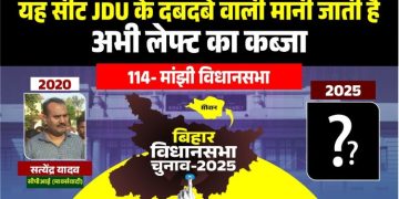 मांझी विधानसभा चुनाव का इतिहास Manjhi Vidhansabha Seat Bihar Politics मांझी विधानसभा 2020 चुनाव परिणाम Vijay Shankar Dubey Manjhi Bihar Satyendra Yadav CPI(M) Manjhi Assembly