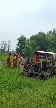 Baksar News बक्सर में जमीन विवाद को लेकर बवाल, पुलिस पर पथराव, कई घायल