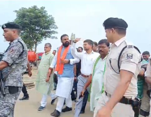 पीएम मोदी के आने से पहले पूर्णिया पहुचें उपमुख्यमंत्री सम्राट चौधरी, कार्यक्रम स्थल का लिया जायेगा जायजा