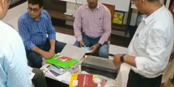 बिहार के दरभंगा में बिजली विभाग के अभियंता के ठिकानों पर छापेमारी