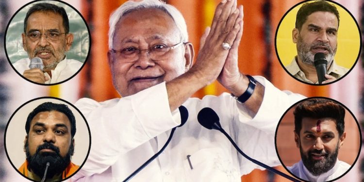 Bihar Chunav 2025 survey results, Tejashwi Yadav Bihar CM race, Prashant Kishor Bihar politics, Nitish Kumar Bihar election survey