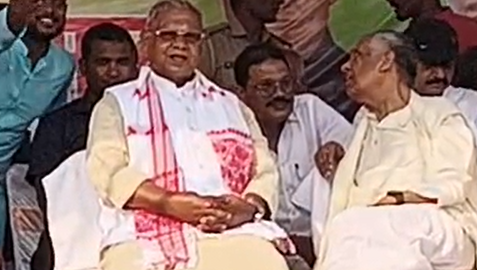 सहरसा चुनावी मैदान में एनडीए का जोरदार हमला: गुंजेश्वर साह के समर्थन में मांझी-राय ने लालू-तेजस्वी पर साधा निशाना