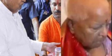 पटना में विजयादशमी पंडाल का दृश्य नीतीश कुमार विजयादशमी पर पूजा करते हुए लालू प्रसाद यादव का दशहरा संदेश बिहार में रावण दहन 2025 का आयोजन