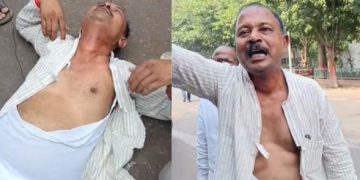 Madan Shah RJD viral video Bihar, Lalu Yadav residence protest Bihar election 2025, RJD ticket controversy news, Bihar politics ticket scandal, Sanjay Yadav RJD allegation