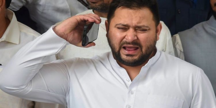 Tejashwi Yadav statement on CJI attack, Baba Saheb Ambedkar insult issue, Supreme Court shoe incident, BJP criticized by Tejashwi, Justice BR Gavai news update
