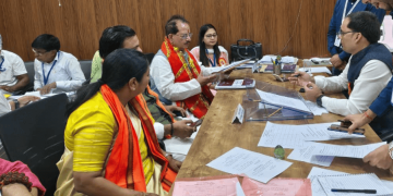 बिहार विधानसभा चुनाव 2025: लखीसराय से डिप्टी सीएम विजय सिन्हा ने दाखिल किया नामांकन