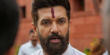 “Chirag Paswan पार्टी कार्यालय में” “चिराग पासवान मीडिया वार्ता” “LJP के नेताओं की बैठक” “बिहार चुनाव 2025 राजनीति”