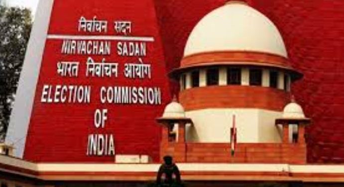 Supreme Court Bihar voters case image, Election Commission Bihar report photo, Bihar SIR process news, Supreme Court bench hearing Bihar case, Deleted voters list Bihar illustration