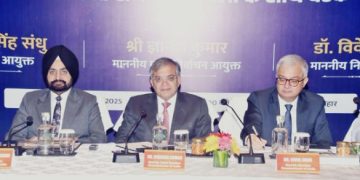 Bihar Election 2025 Review Meeting Image Chief Election Commissioner Gyanesh Kumar in Patna Photo Election Commission Bihar Meeting at Hotel Taj Political Parties Meeting Bihar Election 2025 Bihar Election Preparation ECI Team Image
