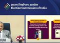 Bihar Election 2025 Schedule Announcement Photo Election Commission of India Press Conference Image Bihar Voting Booth Preparation Picture Bihar Election Observer and Security Deployment Image Senior Citizen and Divyang Voters Bihar Election 2025 Photo