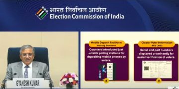 Bihar Election 2025 Schedule Announcement Photo Election Commission of India Press Conference Image Bihar Voting Booth Preparation Picture Bihar Election Observer and Security Deployment Image Senior Citizen and Divyang Voters Bihar Election 2025 Photo