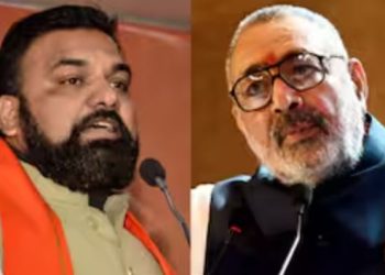 गिरिराज सिंह का बयान बिहार, सम्राट चौधरी तेजस्वी यादव प्रतिक्रिया, शाहनवाज़ हुसैन भाजपा प्रवक्ता, बिहार चुनाव 2025 बीजेपी हमला, महागठबंधन सीएम चेहरा विवाद