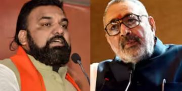 गिरिराज सिंह का बयान बिहार, सम्राट चौधरी तेजस्वी यादव प्रतिक्रिया, शाहनवाज़ हुसैन भाजपा प्रवक्ता, बिहार चुनाव 2025 बीजेपी हमला, महागठबंधन सीएम चेहरा विवाद