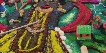 गोवर्धन पूजा एवं अन्नकूट उत्सव पर देशभर में उत्साह, लाखों श्रद्धालुओं ने की पूजा-अर्चना