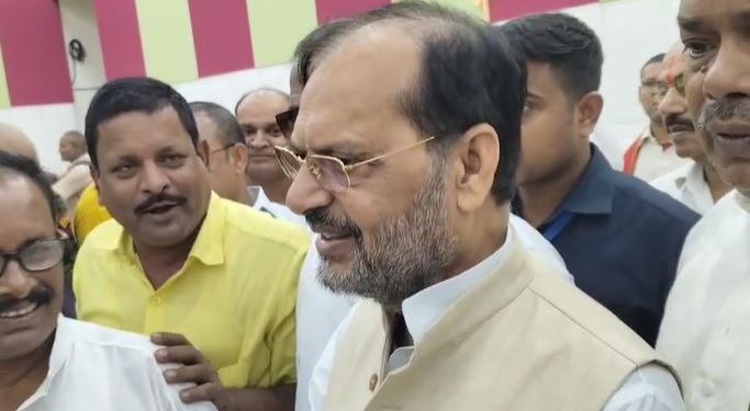 Gyanendra Singh Gyanu Baadh MLA BJP MLA not contesting Bihar Baadh politics Bihar 2025 Gyanendra Singh Gyanu supporters meeting Bihar BJP internal conflict news