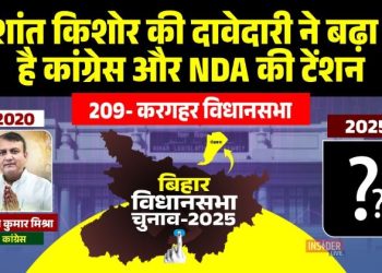 prashant-kishor-karaghar-vidhansabha-2025 congress-santosh-mishra-kargahar-election jdu-vs-congress-karaghar-politics bihar-assembly-election-2025-kargahar rohtas-karaghar-vidhansabha-analysis