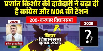 prashant-kishor-karaghar-vidhansabha-2025 congress-santosh-mishra-kargahar-election jdu-vs-congress-karaghar-politics bihar-assembly-election-2025-kargahar rohtas-karaghar-vidhansabha-analysis