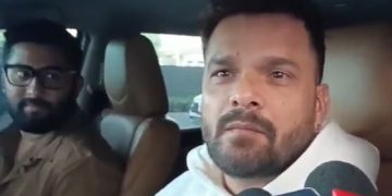Khesari Lal Yadav political statement, Khesari Lal Yadav wife not agree, Khesari Yadav Tejashwi Yadav campaign, Bhojpuri star Khesari Lal Bihar election, Khesari Lal Yadav news today