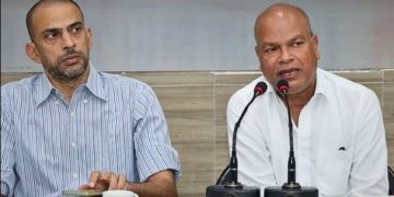 तेजस्वी यादव सीएम फेस बिहार, मुकेश सहनी उप मुख्यमंत्री बिहार, महागठबंधन प्रेस कॉन्फ्रेंस पटना, कांग्रेस बिहार प्रभारी कृष्णा अल्लावरु, बिहार चुनाव 2025 महागठबंधन