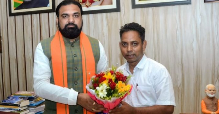 Lalan Paswan BJP resignation, Lalan Paswan Facebook post, Pirpainti assembly BJP candidate Murari Paswan, Bhagalpur Bihar political news,