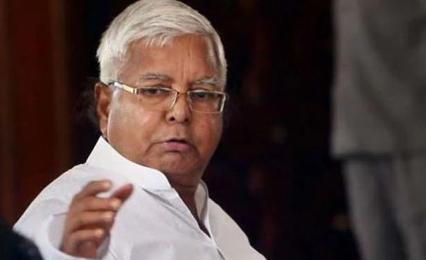 Lalu Prasad Yadav tweet on Bihar election, JDU spokesperson Neeraj Kumar statement image, BJP leader Ram Kadam reaction photo, Bihar election 2025 social media controversy, Lalu vs NDA Bihar politics poster