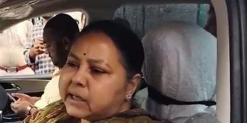 Misa Bharti addressing media in Patna Misa Bharti attack on BJP over Jungle Raj remark RJD leader Misa Bharti statement on NDA Manifesto Misa Bharti reacts to PM Modi’s comment on Bihar politics