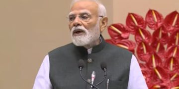 "PM Modi inaugurates NIT Patna Bihata Campus via video conferencing" "NIT Patna new campus inauguration in Bihar" "PM Modi speech on Bihar education and Student Credit Card Scheme" "Bihata NIT Patna modern campus facilities view"