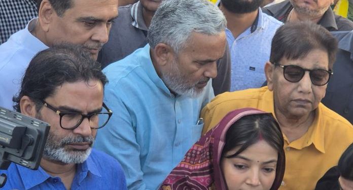 ज्योति सिंह और प्रशांत किशोर की मुलाकात महिलाओं के अधिकारों के लिए ज्योति सिंह का संदेश पवन सिंह पत्नी सामाजिक न्याय की पहल जनसुराज पार्टी से ज्योति सिंह की बातचीत