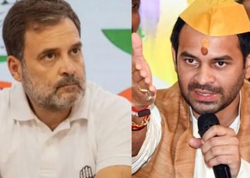 Rahul Gandhi Colombia Visit Image Tej Pratap Yadav statement on Rahul Gandhi Bihar Politics News 2025 Congress Global Strategy Photo Rahul Gandhi meeting NRI in Colombia