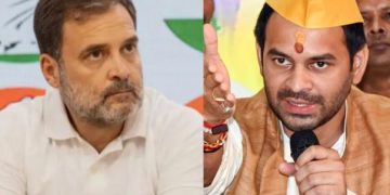 Rahul Gandhi Colombia Visit Image Tej Pratap Yadav statement on Rahul Gandhi Bihar Politics News 2025 Congress Global Strategy Photo Rahul Gandhi meeting NRI in Colombia