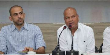 Congress Press Conference on Afghan Minister Delhi Issue Rajesh Ram addressing media at Sadaqat Ashram Bihar Afghan Foreign Minister Amir Khan Muttaqi Delhi press event Women journalists protesting entry ban at Delhi press meet Bihar Congress attacks BJP over Taliban mindset allegation