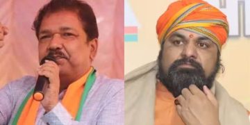 Bihar NDA meeting 2025 image, Dilip Jaiswal BJP Bihar photo, Samrat Choudhary Veena Devi NDA picture, Bihar BJP seat sharing 2025 image, NDA Bihar press conference photo