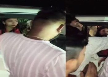 BJP MLA Sangeeta Kumari faces protest during Mohania election campaign Villagers protesting against MLA in Mohania Bihar Sangeeta Kumari in car amid protest in Kaimur district Bihar Bihar election 2025 Mohania constituency political tension