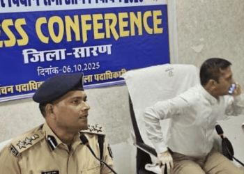 बिहार विधानसभा चुनाव को लेकर एसएसपी सारण ने दी जानकारी, शांतिपूर्ण मतदान लिए सारण पुलिस की पूर्ण तैयारी