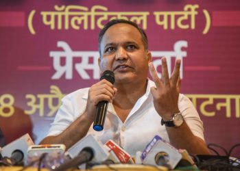 Shivdeep Lande IPS photo, Shivdeep Lande Araria campaign image, Shivdeep Lande Hind Sena logo, Shivdeep Lande Jamalpur election rally