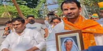 “Tej Pratap Yadav speaking at political rally in Bihar” “Tej Pratap Yadav attacks Rahul Gandhi and Tejashwi Yadav” “Bihar politics जननायक controversy 2025” “Tej Pratap Yadav जनशक्ति जनता दल press statement”