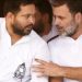 Tejashwi Yadav Bihar election 2025, Har ghar me sarkari naukri promise, Pawan Khera supports Tejashwi, Bihar employment news, RJD manifesto Bihar 2025