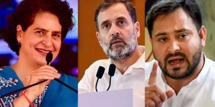 राहुल-प्रियंका-तेजस्वी ने दी छठ पूजा की शुभकामनाएं..