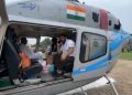 Tejashwi Yadav helicopter rain Bihar Rajnath Singh rally cancelled due to rain in Chhapra Imran Pratapgarhi stuck in Purnia airport Bihar election campaign heavy rain Helipad waterlogging Bihar political rally