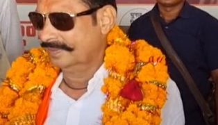 मोकामा में पूर्व विधायक अनंत सिंह का जन संपर्क अभियान