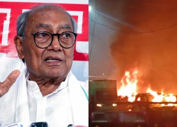 Digvijay Singh on Delhi Blast and Bihar Election लालकिला धमाका स्थल की तस्वीर Delhi Blast High Alert Police checking Bihar Election 2025 Polarization Debate दिग्विजय सिंह का ट्वीट और राजनीतिक प्रतिक्रिया